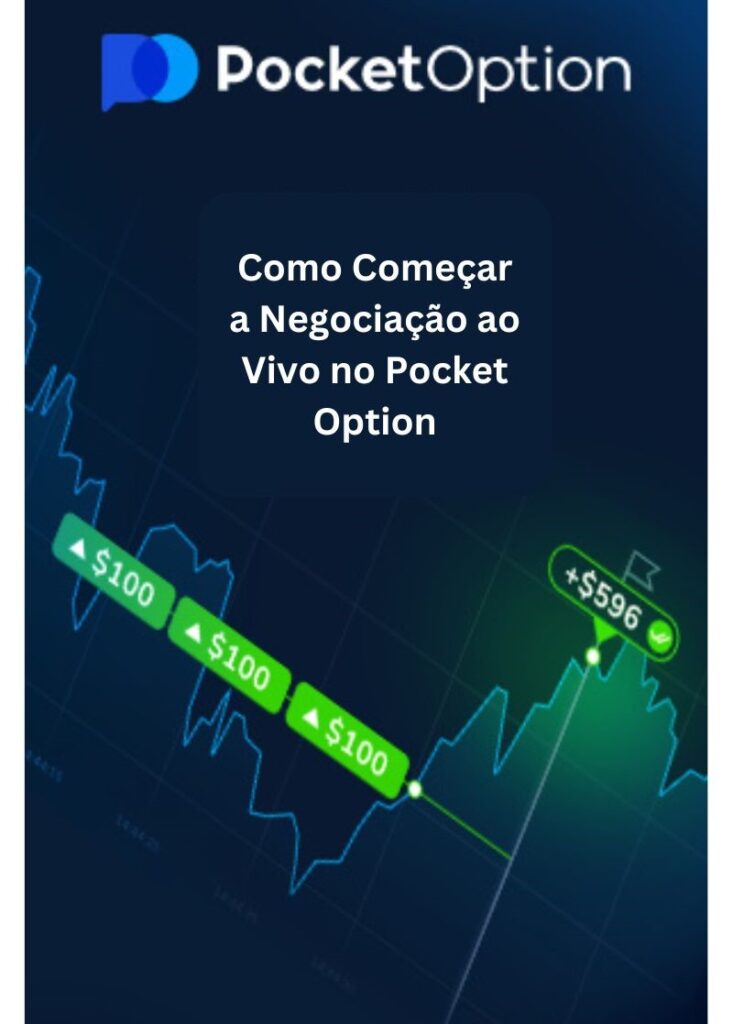 Como começar a negociação ao vivo no Pocket Option.