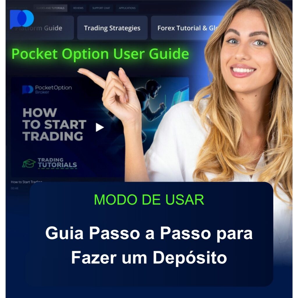 Guia passo a passo para fazer um depósito.