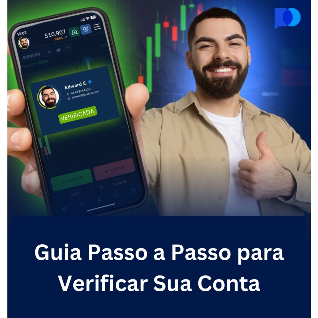 Guia passo a passo para verificar sua conta.