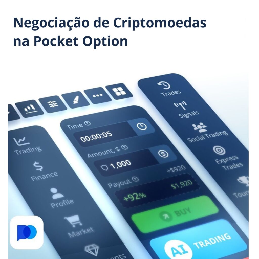 O que é negociação de criptomoedas na Pocket Option?