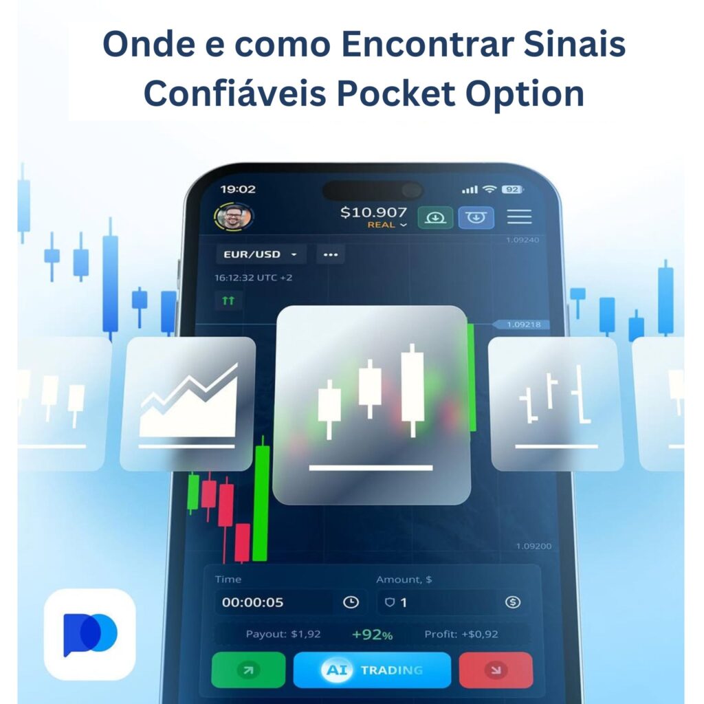 Onde e como encontrar sinais confiáveis Pocket Option.