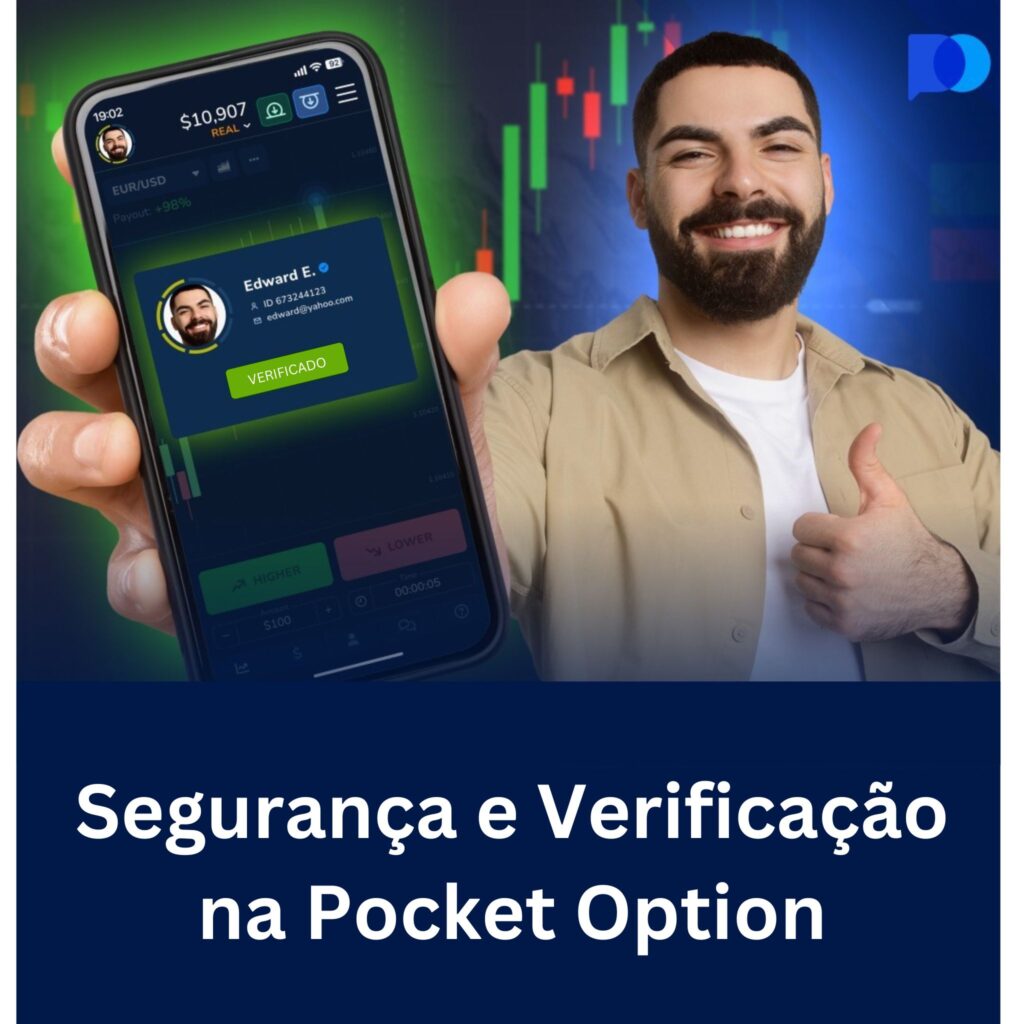 Segurança e verificação na Pocket Option.